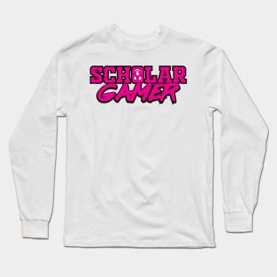 Scholar Gamer Long Sleeve T-Shirt